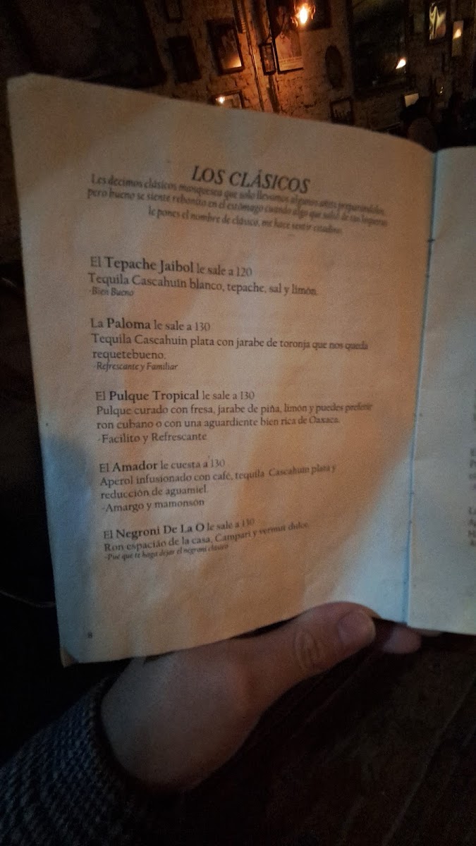 De La O Cantina Menu - Image 3