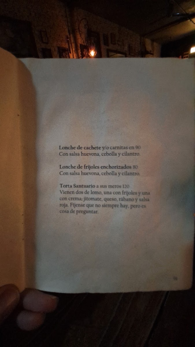 De La O Cantina Menu - Image 4