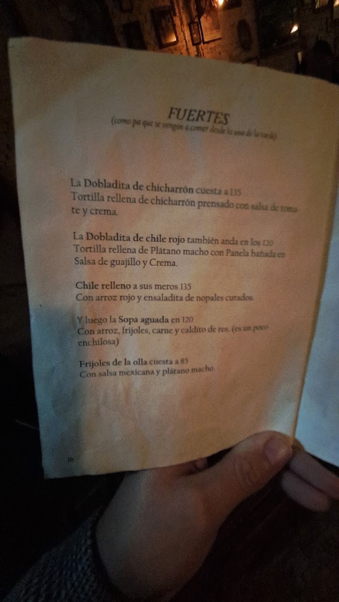 De La O Cantina Menu - Image 5